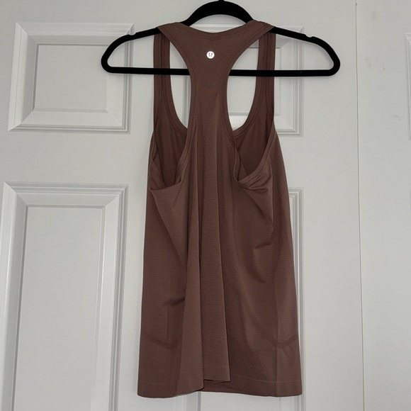 Lululemon Swiftly Tech Racerback Tank Top 2.0 Spiced Chai Sz 8 - Picture 6 of 6